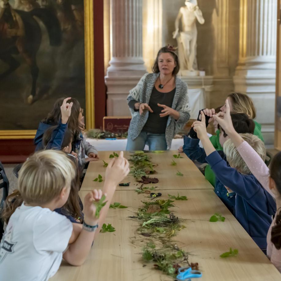 Intervention artistique au Musée des Beaux-Arts / parrainage avec l'école Jules Ferry